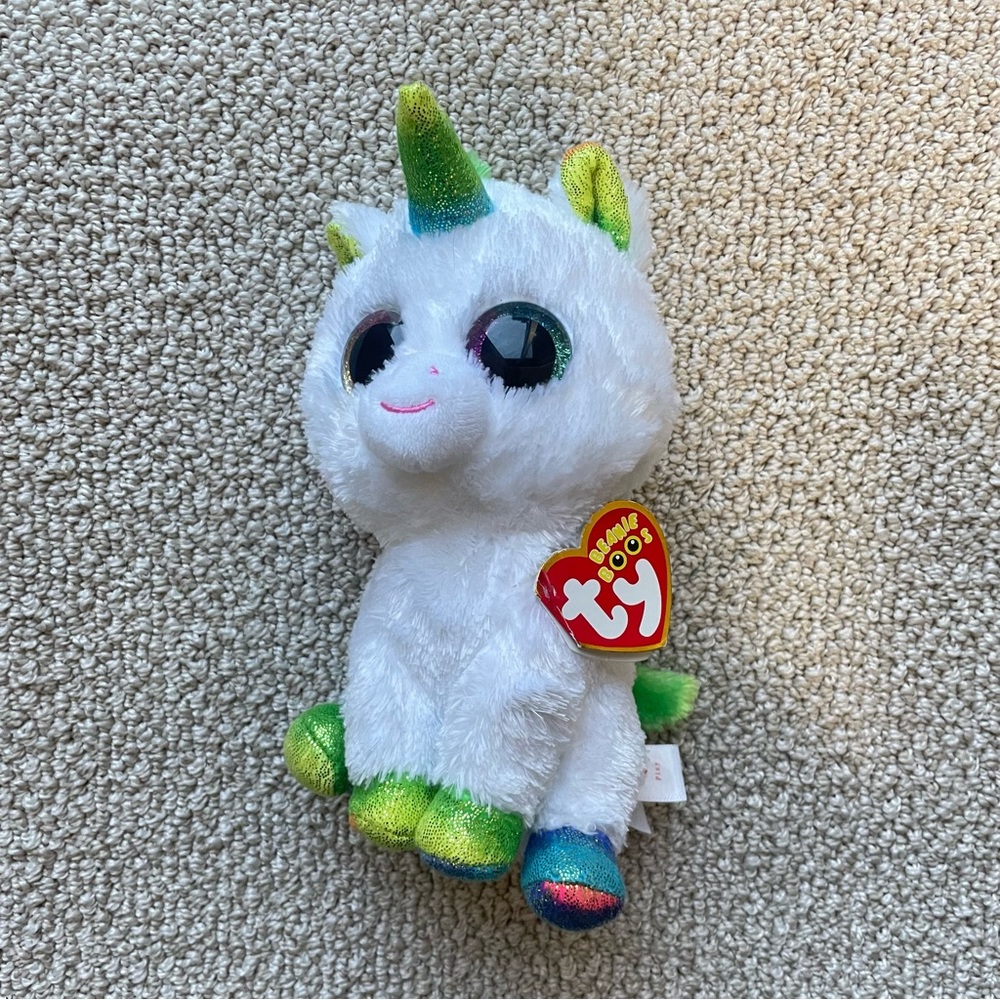 NWT TY Beanie Boos Pixy Unicorn